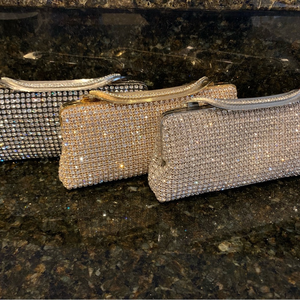 💫 Crystal Clutches by SwagBags x 3 💫